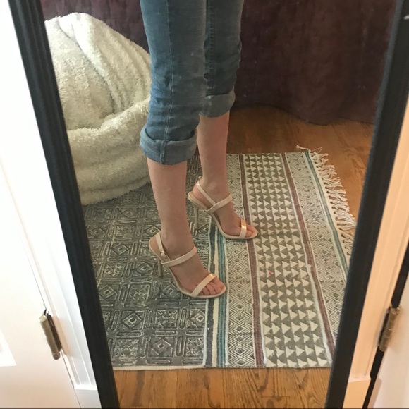 Wild Diva Nude Strappy High Heel Pumps - Picture 8 of 11